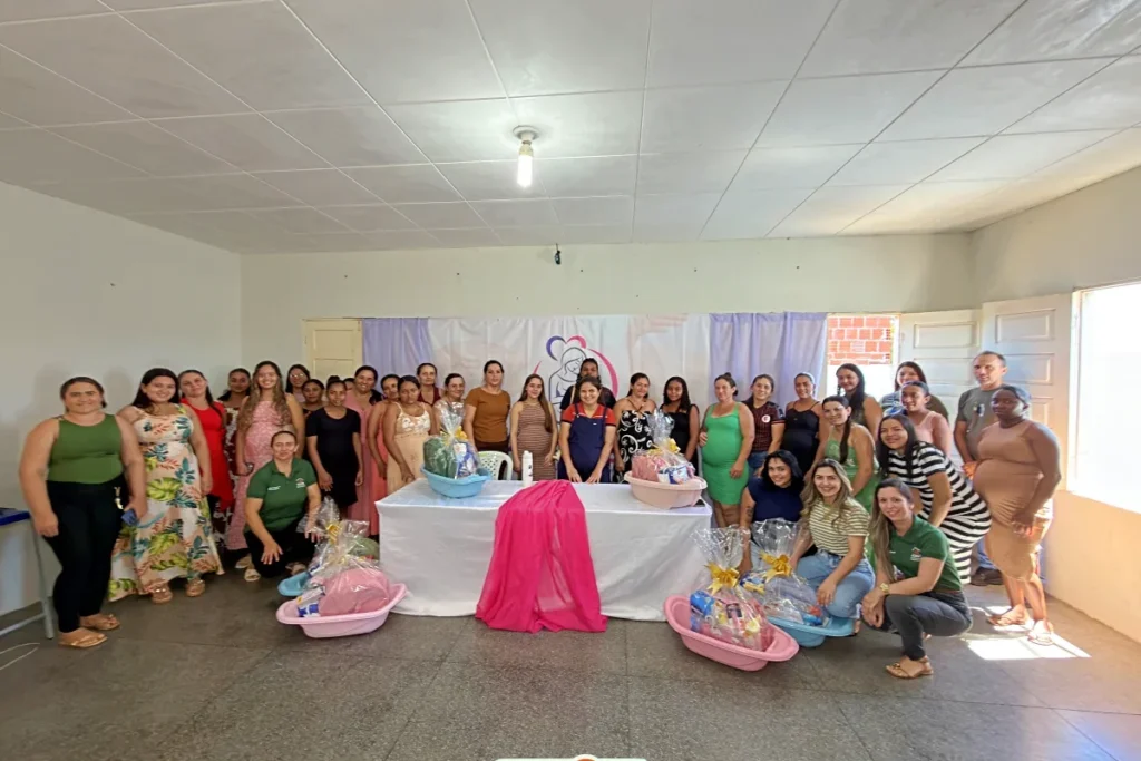 Projeto Bem Gestar promove palestra sobre direitos na gravidez e entrega kits a gestantes em Betânia do Piauí